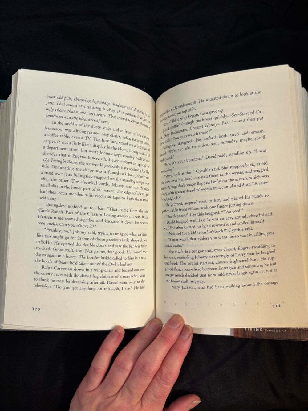Stephen King - “Desperation” Hardcover with Illustrated Cover 👻 - Picture 7 of 9